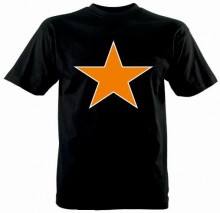 tričko orange star B